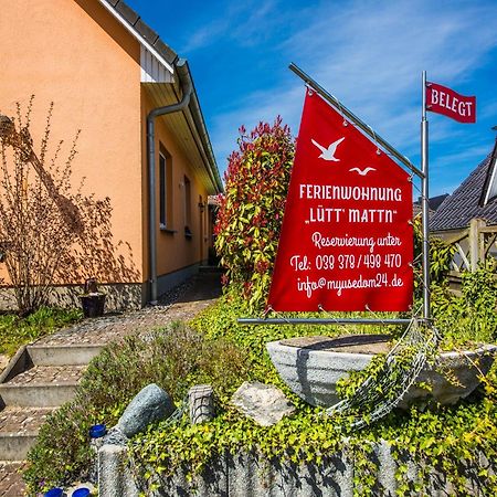 Ferienwohnung Luett-Matt'N -01 Heringsdorf  Eksteriør bilde