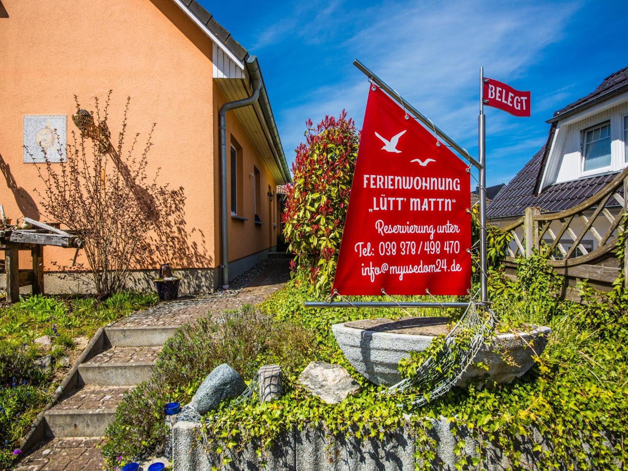 Ferienwohnung Luett-Matt'N -01 Heringsdorf  Eksteriør bilde